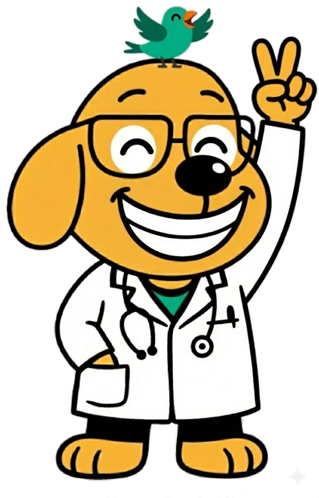 Mascote da Dr Keepr representando proximidade